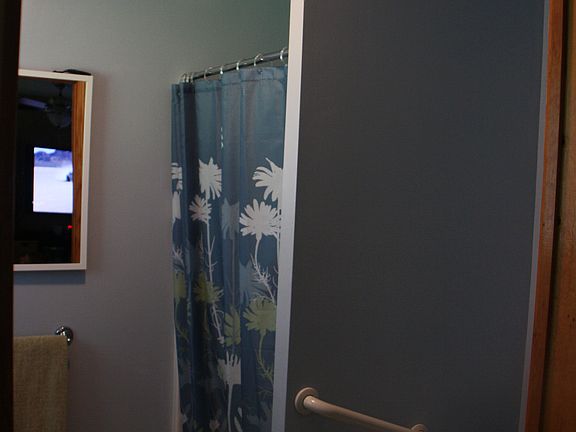 Bathroom off family room