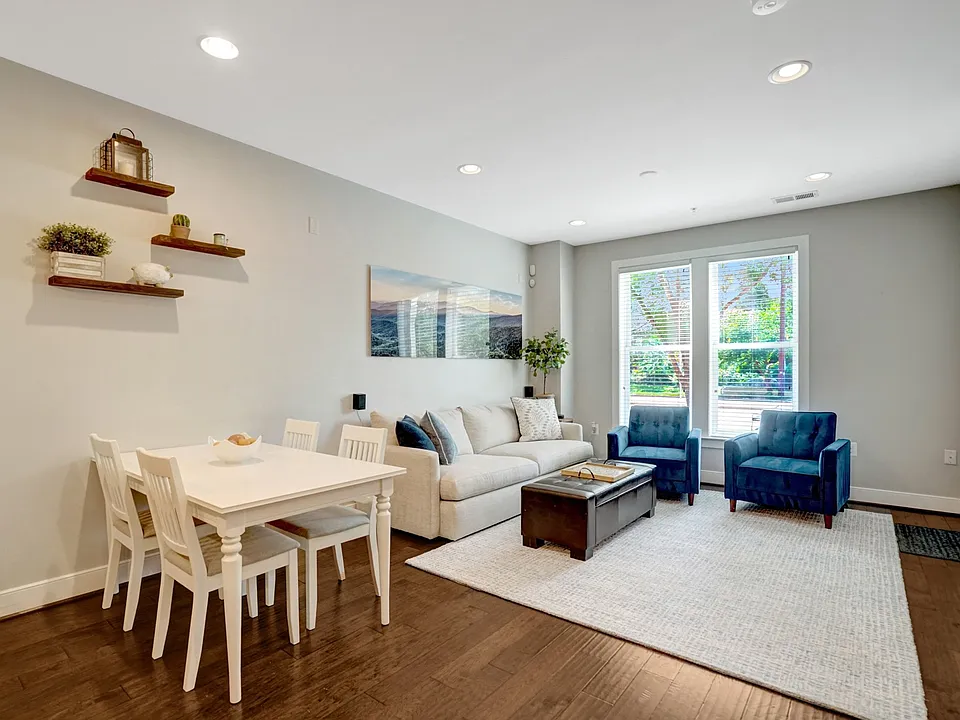 First Floor Living Room / Kitchen View