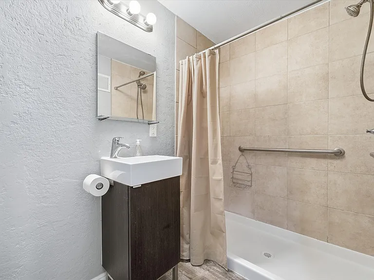 3/4 Bathroom in Basement with Large walk in shower!