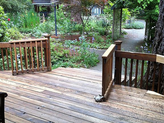Front deck