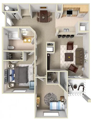 Floor plan The Retreat
