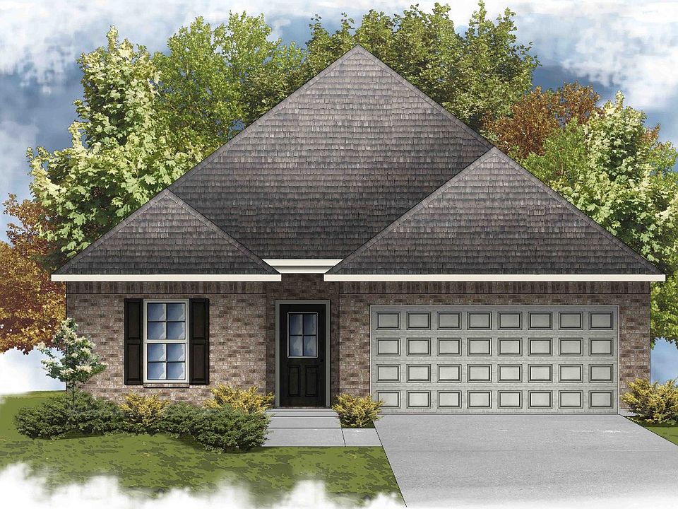DSLD Homes - Puritan IV A Open Floorplan Elevation Image