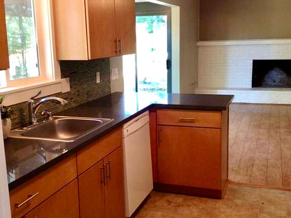 Pass thru kitchen with updated appliances