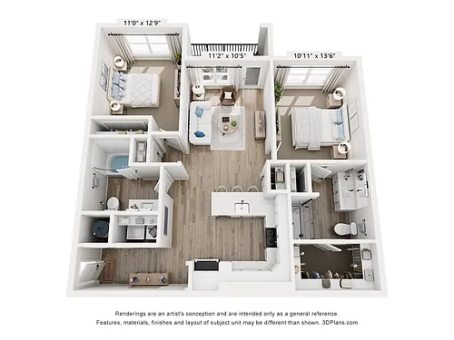 Floor plan The Wave