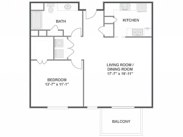 Floor plan Neches
