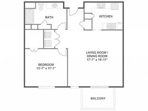 Floor plan Neches