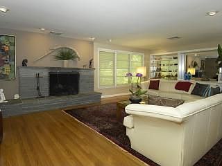 Living Room with Fireplace