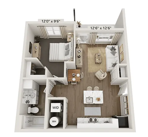 Floor plan Cottage II