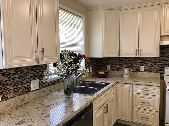 New Cabinets in antique white