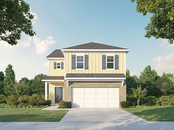 Farmhouse Elevation 2 Car