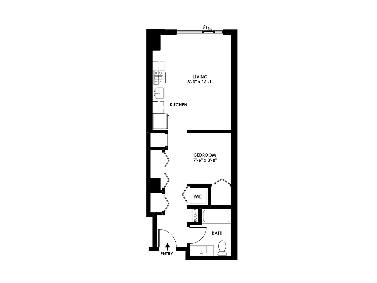 Floor plan Studio - C