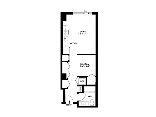 Floor plan Studio - C