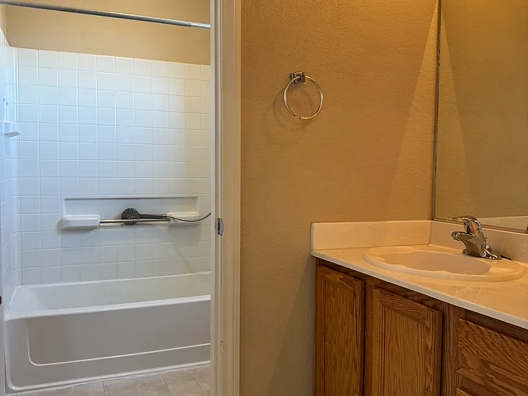 Bedroom 2 - private vanity sink / Jack and Jill bathroom