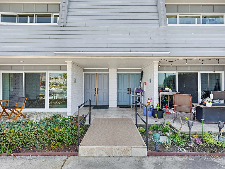 Front of condo