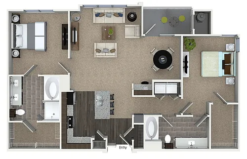 Floor plan B2E
