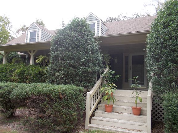 front steps of main house