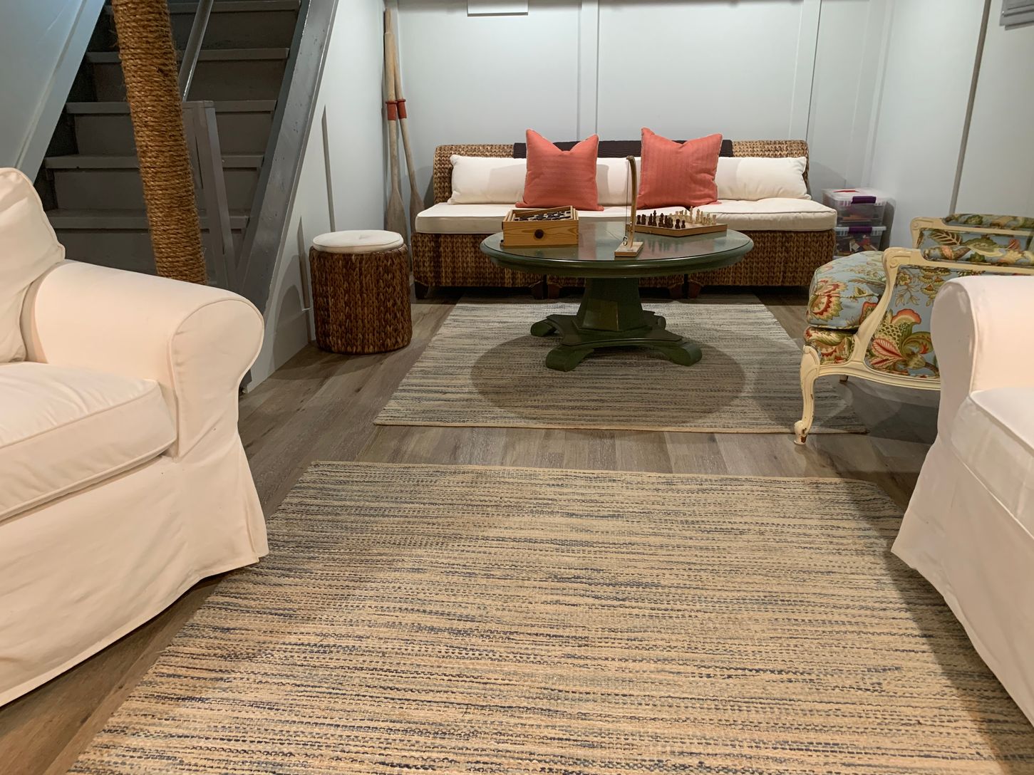 Basement family room