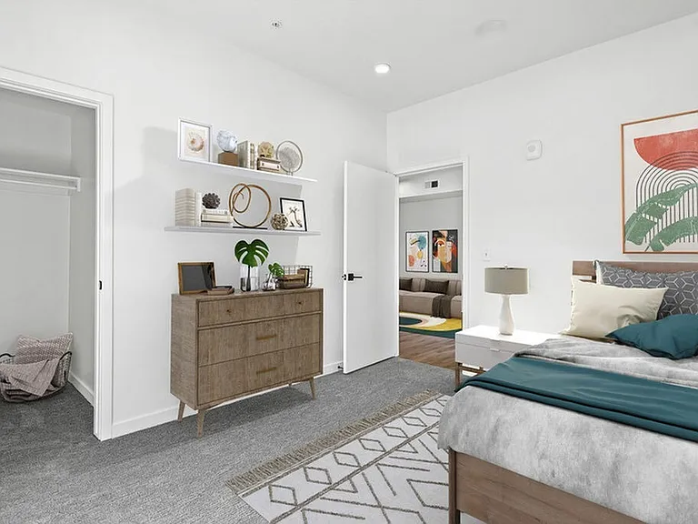 Unit B: Bedroom 1