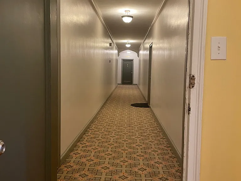 From entrance to hallway