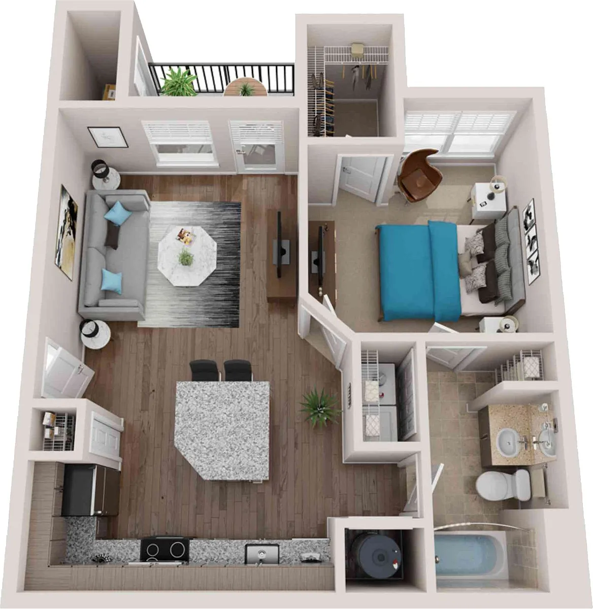 Floor plan The Montego