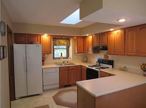 Spacious kitchen with great natural light