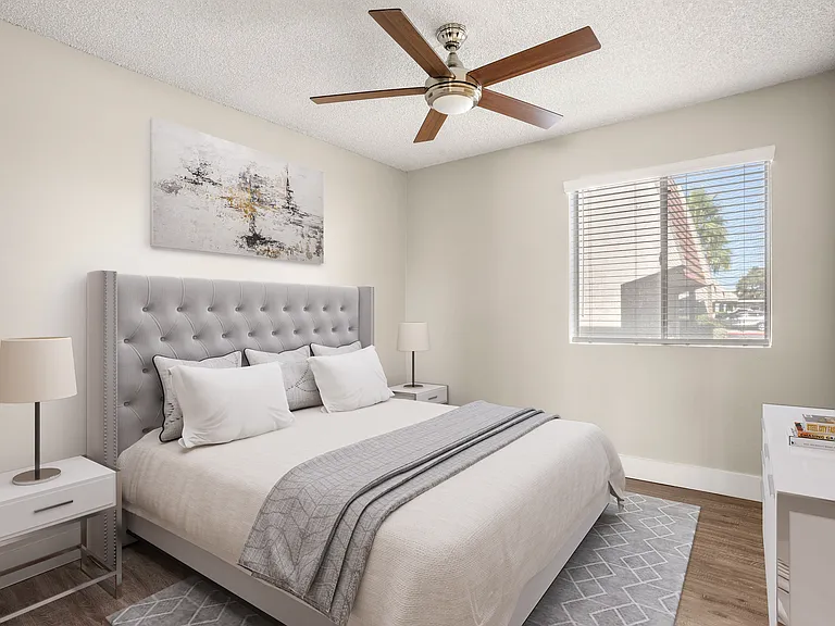 Retreat to a bedroom built for relaxation