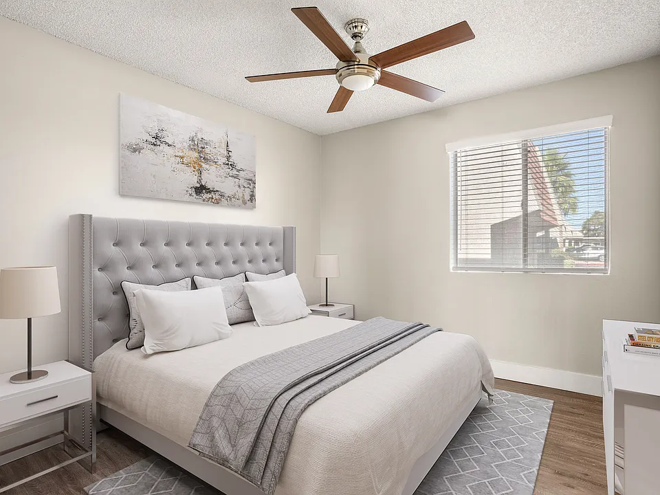 Retreat to a bedroom built for relaxation