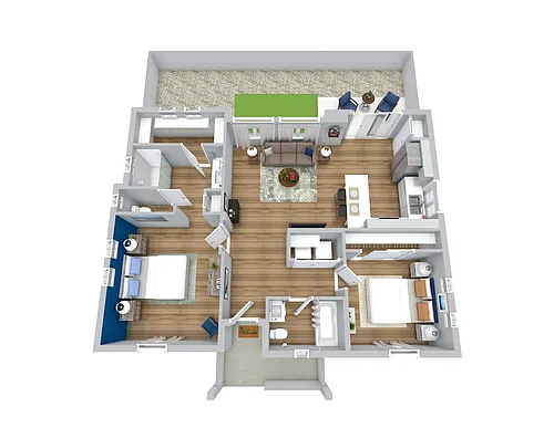 Floor plan The Retreat