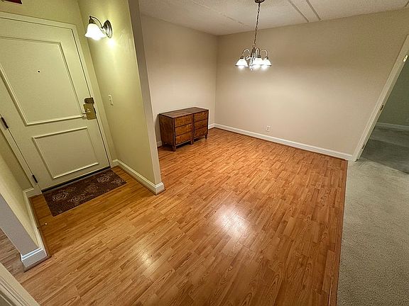 Dining room and entry way