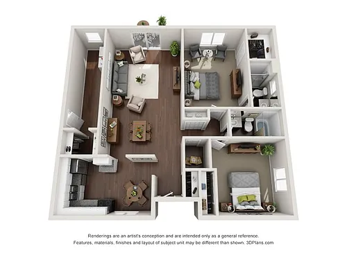 Floor plan The Union