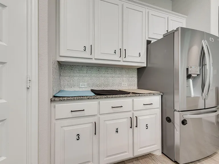 Kitchen stoarge for rooms 3-5