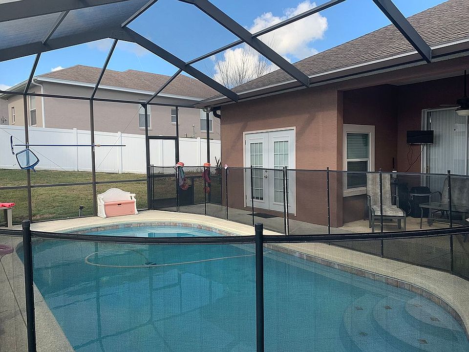 Pool &office w/ french doors