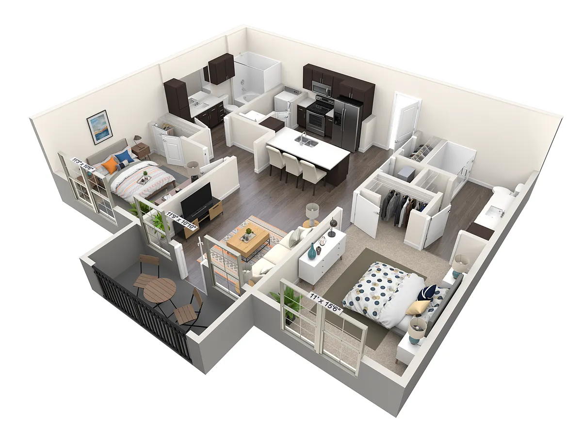 Floor plan B1