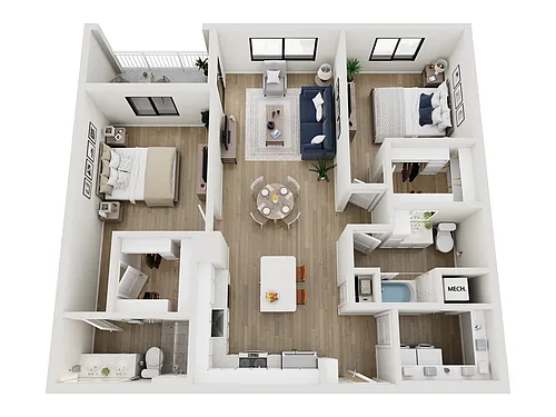 Floor plan The Buoy