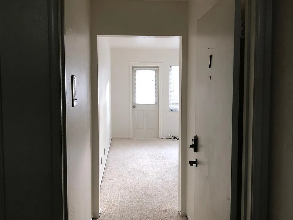 Entering the unit.