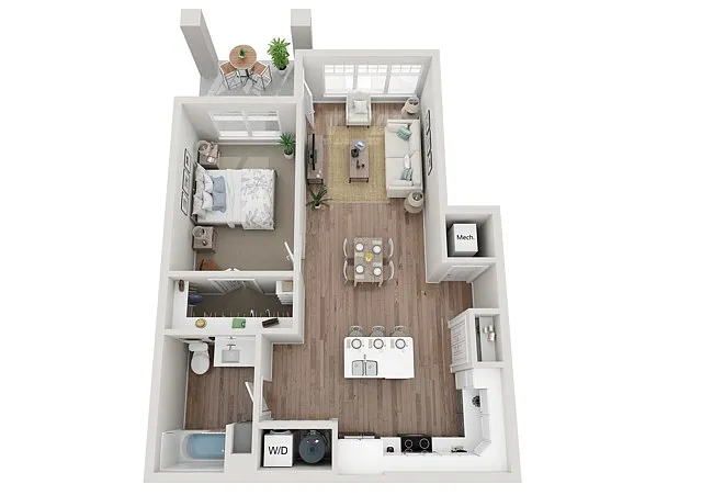 Floor plan 1A