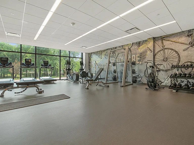 The weights are waiting for you!