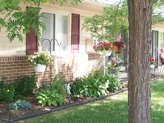 Plant your favorite flowers by your patio