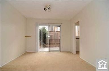 Unit C Dining area and yard