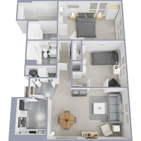 Floor plan Creekside Peak