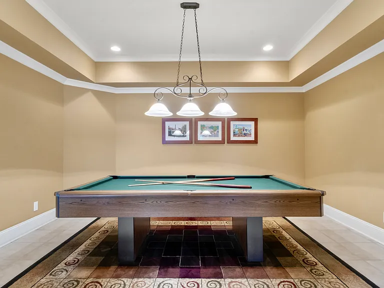 Billiards room