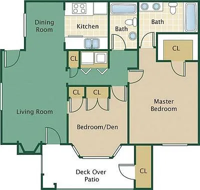 Floor plan B