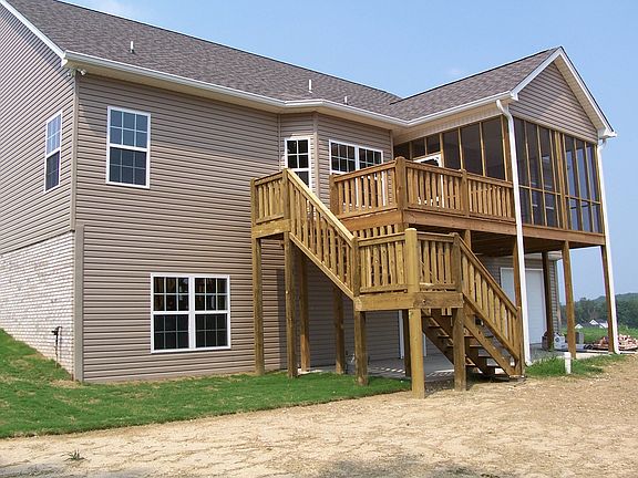 Rear View of Home (Walk-out Basement)