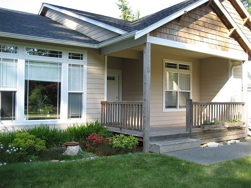 garden and porch