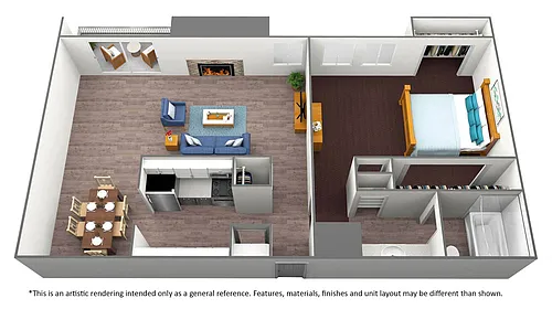 Floor plan Lovenia Partly Renovated