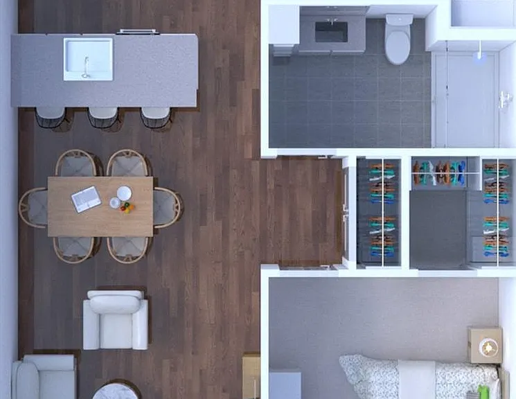 OneBed OneBath Den 893Sqft OneBed OneBath Den 893Sqft