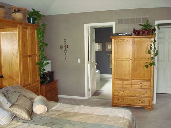 first floor master with large bath