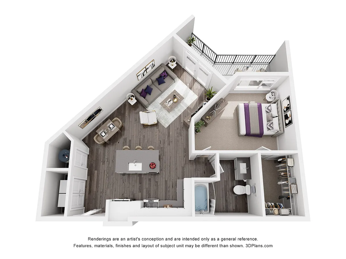 Floor plan The Hammond