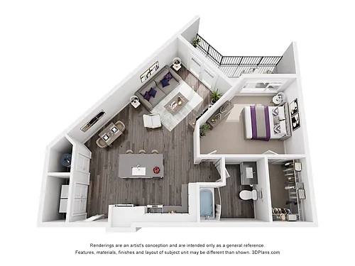 Floor plan The Hammond