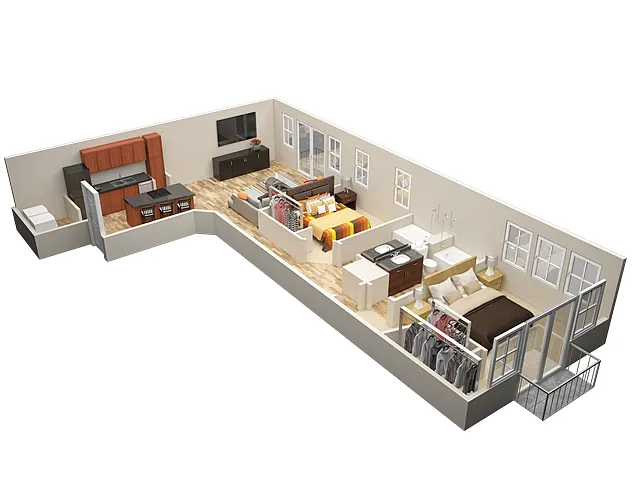 Floor plan B2